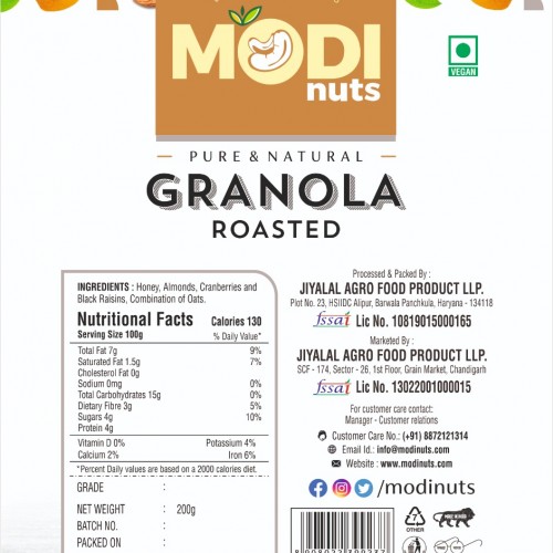 Granola Roasted